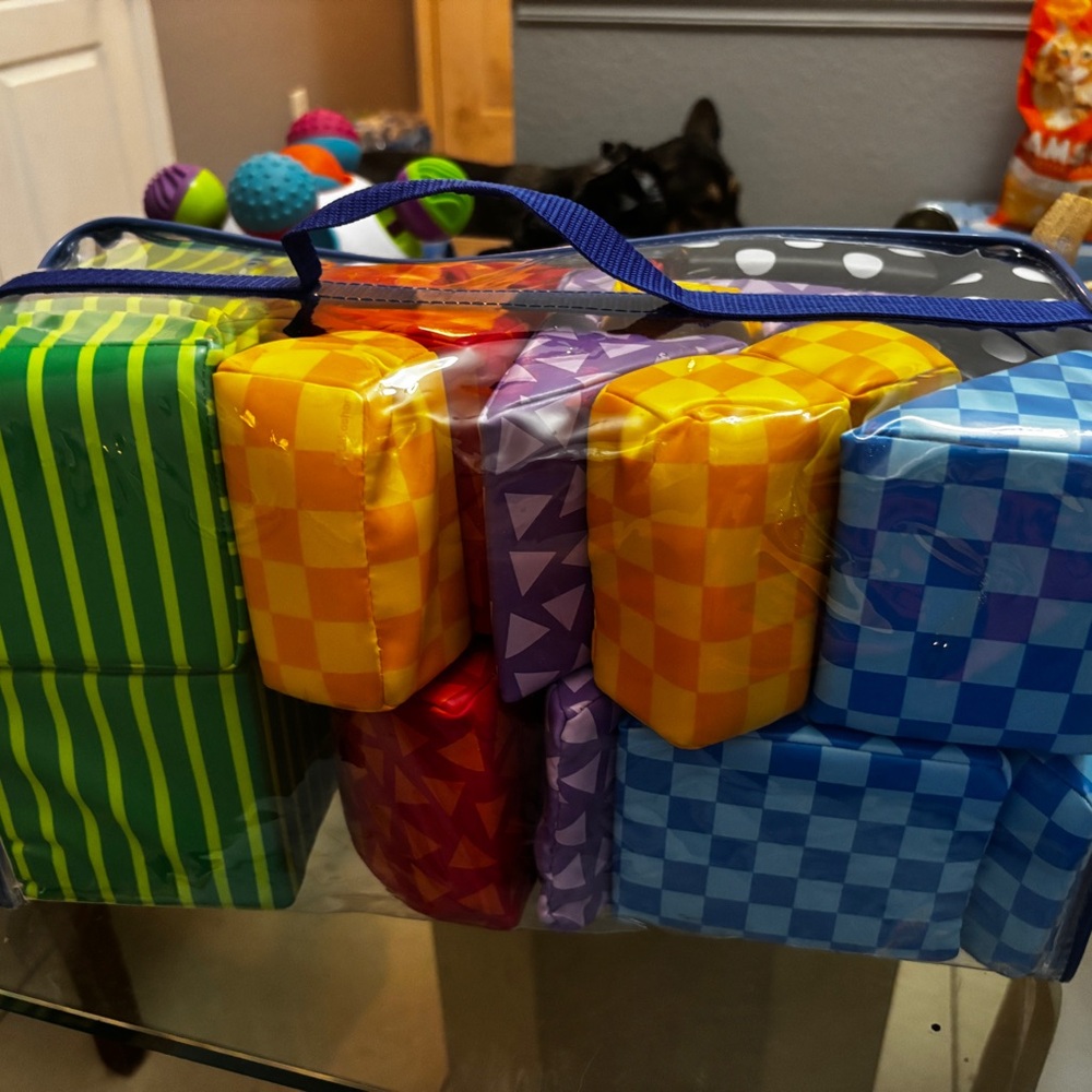Colorful Soft Building Blocks Set